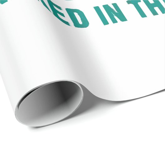 Nur Parkplatz Geschenkpapier (Rolleneckpunkt)