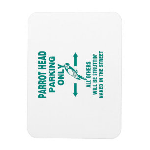 Nur Parkplatz Magnet