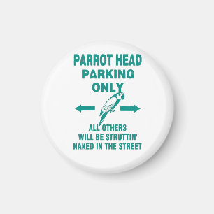Nur Parkplatz Magnet