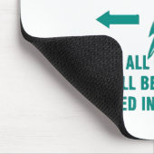 Nur Parkplatz Mousepad (Ecke)