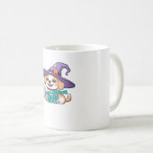 Nur Paw-Schwänze - Niedlicher Hund mit Blasen-Tee  Kaffeetasse (VorderseiteRechts)
