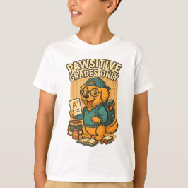 Nur Pawsitive Noten - Zurück zum T - Shirt Hunde i