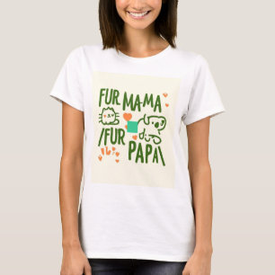 Nur pawsitive Schwanzvillen - Niedliche Hundekuh H T-Shirt
