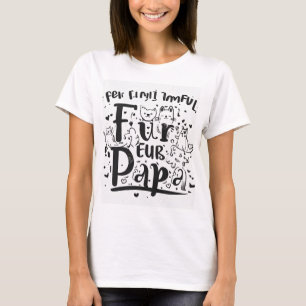 Nur pawsitive Schwanzvillen - Niedliche Hundekuh H T-Shirt