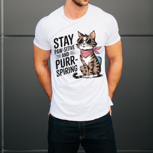 Nur pawsitive Vibes T-Shirt