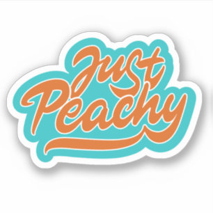 Nur Peachy Aufkleber