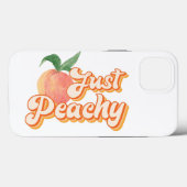 Nur Peachy Case-Mate iPhone Case (Rückseite (Horizontal))