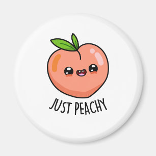 Nur Peachy Funny Peach Pub Magnet