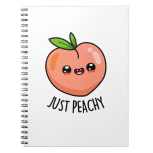 Nur Peachy Funny Peach Pub Notizblock