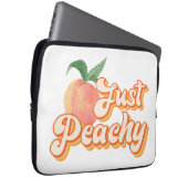 Nur Peachy Laptop Sleeve (Vorne Rechts)