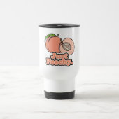 Nur Peachy Peach Reisebecher (Mittel)