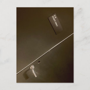 Nur Personal, Eingang zur Hölle, Moderne Kunst Postkarte