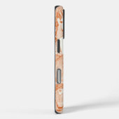 nur Pferde orange halb Perle Case-Mate iPhone Hülle (Rückseite / Rechts)