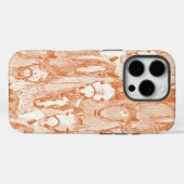 nur Pferde orange halb Perle Case-Mate iPhone Hülle (Rückseite (Horizontal))