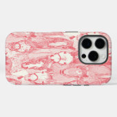 nur Pferde stiegen rosa halbe Perle Case-Mate iPhone Hülle (Rückseite (Horizontal))