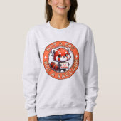 Nur Phantastisch Red Panda Sweatshirt (Vorderseite)