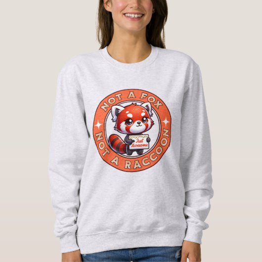 Nur Phantastisch Red Panda Sweatshirt (Vorderseite)