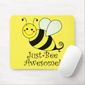 Nur Phantastische Niedliche Gelbe Hummel Mousepad (Mit Mouse)