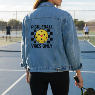 Nur Pickleball Vibes Jeansjacke