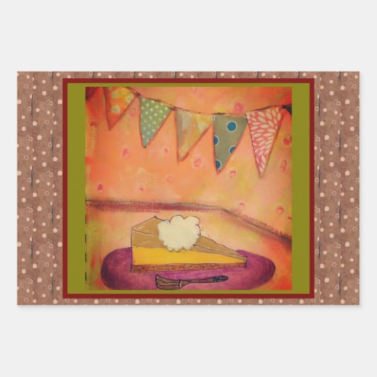 Nur Pie Geschenkpapier Set (Vorderseite)