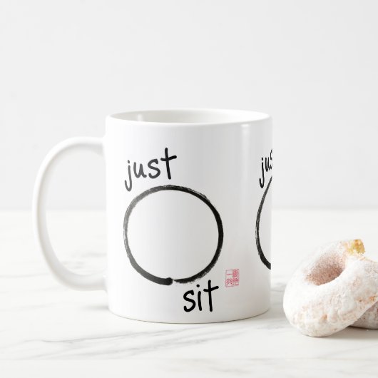 Nur Platz Kaffeetasse (Mit Donut)