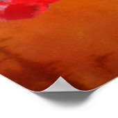 Nur Poppies Poster (Ecke)