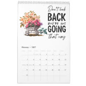 Nur positive Gedanken Kalender (Feb 2027)