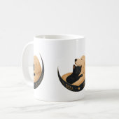 Nur positive Pfoten Stimmung Tasse (Vorderseite Links)