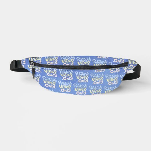 Nur positive Vibes Bauchtasche (Vorderseite)