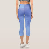 Nur positive Vibes Capri Leggings (Rückseite)