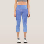 Nur positive Vibes Capri Leggings (Vorderseite)