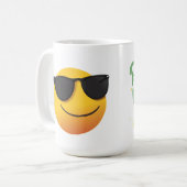 Nur positive Vibes Coffee Tasse (Vorderseite Links)