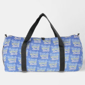 Nur positive Vibes Duffle Bag (Rückseite)