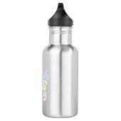 Nur positive Vibes Edelstahlflasche (Rechts)