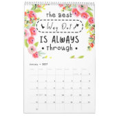 Nur positive Vibes Kalender (Jan 2027)