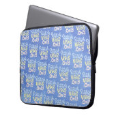 Nur positive Vibes Laptopschutzhülle (Vorderseite Links)