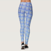 Nur positive Vibes Leggings (Rückseite)