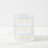 Nur positive Vibes Mattglastasse (Mittel)