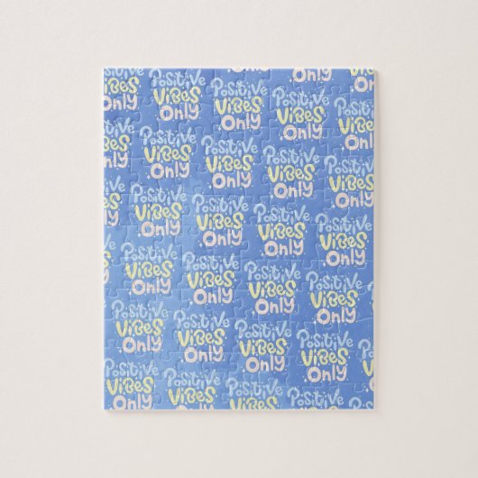 Nur positive Vibes Puzzle (Vertikal)