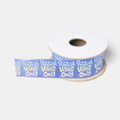 Nur positive Vibes Ripsband (Spule)
