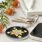 Nur positive Vibes Schlüsselanhänger (Vorderseite rechts)