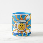 Nur positive Vibes Tasse (Zentrum)