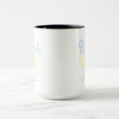 Nur positive Vibes Tasse (Zentrum)