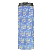 Nur positive Vibes Thermosbecher (Rückseite)