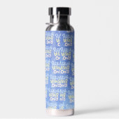 Nur positive Vibes Trinkflasche (Rechts)