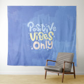Nur positive Vibes Wandteppich (Beispiel (Horizontal))