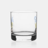 Nur positive Vibes Whiskyglas (Links)