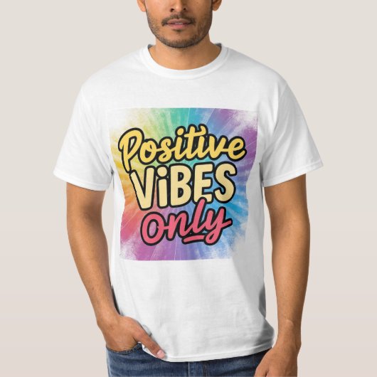 nur positive Visionen T-Shirt (Vorderseite)