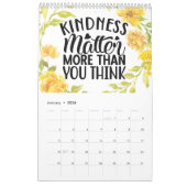 Nur positives Denken Kalender (Jan 2026)