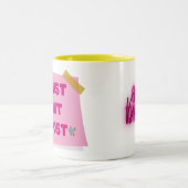 nur ✨ Post drücken ✨ überdenken Sie es nicht Zweifarbige Tasse (Mittel)